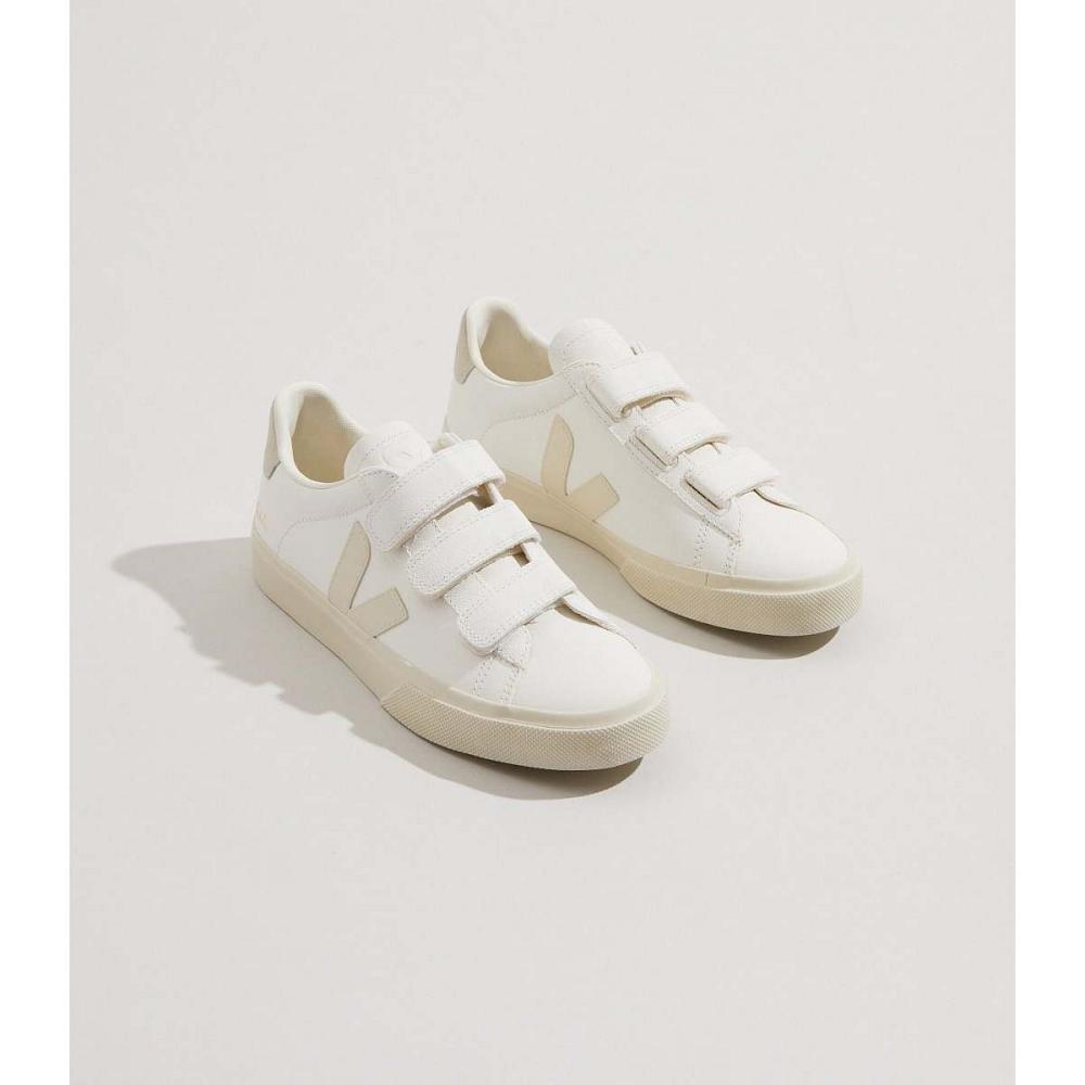 Αθλητικά Παπούτσια γυναικεια Veja RECIFE CHROMEFREE White/Beige | GR 623FDN